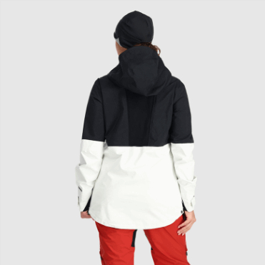 Outdoor Research Hemispheres Ii Damesjack Gore-tex® Zwart/sneeuw