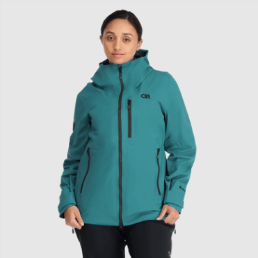 Outdoor Research Hemisferen Dames Ii Gore-tex® Jack Deep Lake