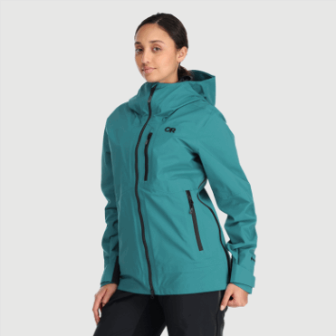 Outdoor Research Hemisferen Dames Ii Gore-tex® Jack Deep Lake