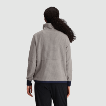 Outdoor Research Dames Trailmix Pullover Met Kwartrits Ash