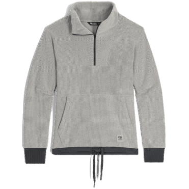 Outdoor Research Dames Trailmix Pullover Met Kwartrits Ash