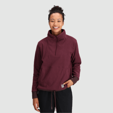 Outdoor Research Dames Trailmix Pullover Met Kwartrits Kalamata
