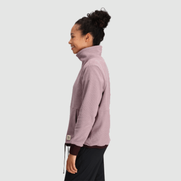 Outdoor Research Dames Trailmix Pullover Met Kwartrits Moth