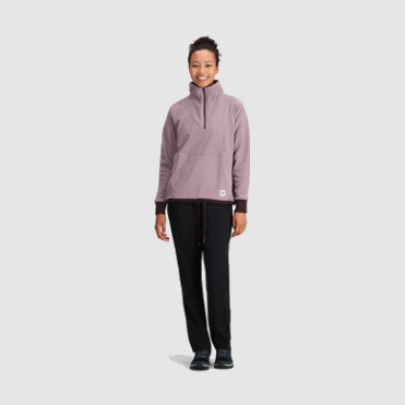 Outdoor Research Dames Trailmix Pullover Met Kwartrits Moth