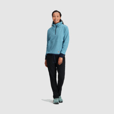 Outdoor Research Trailmix Dames Pullover Met Kwartrits Mineraal