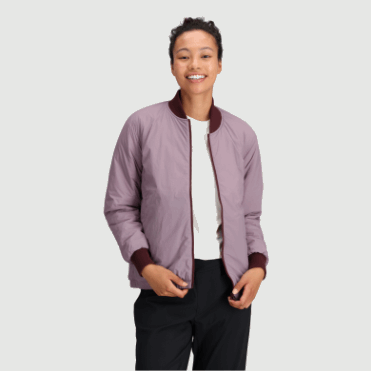Outdoor Research Omkeerbare Schaduw Bomber Voor Dames Kalamata/moth