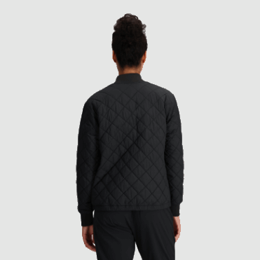 Outdoor Research Omkeerbare Schaduw Bomber Dames Zwart/loden