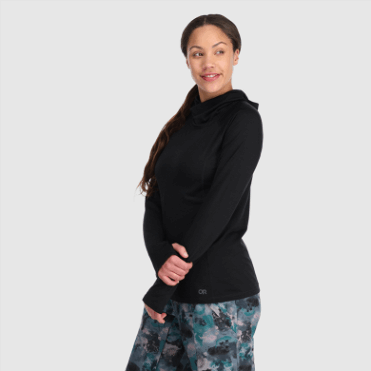 Outdoor Research Alpine Onset Merino 150 Damessweater Zwart