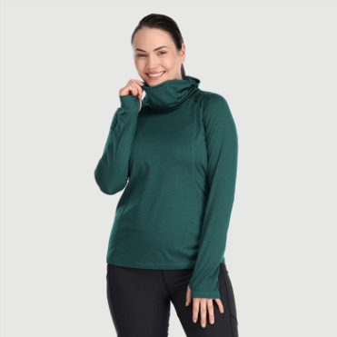 Outdoor Research Alpine Onset Merino 150 Dameshoodie Treeline