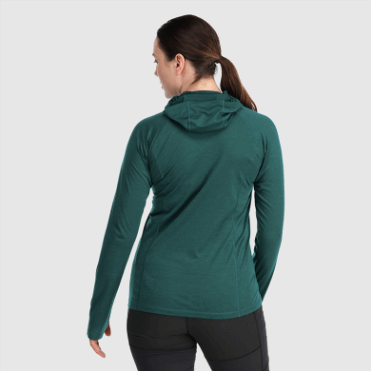 Outdoor Research Alpine Onset Merino 150 Dameshoodie Treeline