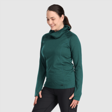 Outdoor Research Alpine Onset Merino 150 Dameshoodie Treeline