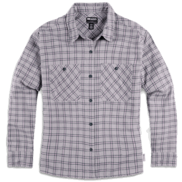 Outdoor Research Damesfeedback Flanellen Overhemd Licht Asgeruit