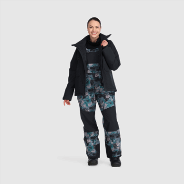 Outdoor Research Damessnowcrew Slabbetjes Nimbus Aquarel/zwart