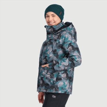 Outdoor Research Snowcrew Feestjas Voor Dames Nimbus Aquarel