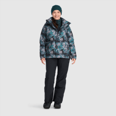 Outdoor Research Snowcrew Feestjas Voor Dames Nimbus Aquarel