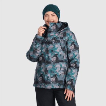 Outdoor Research Snowcrew Feestjas Voor Dames Nimbus Aquarel