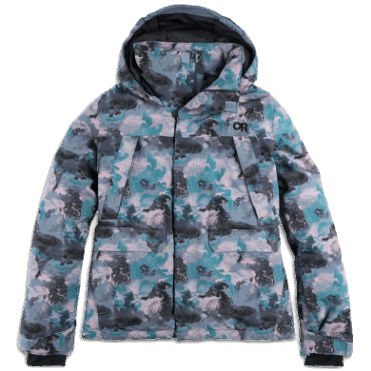 Outdoor Research Snowcrew Feestjas Voor Dames Nimbus Aquarel