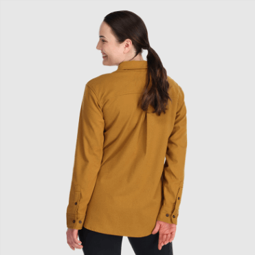 Outdoor Research Kulshan Flanellen Overhemd Tapenade Voor Dames