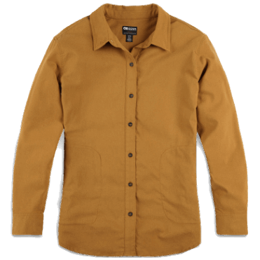 Outdoor Research Kulshan Flanellen Overhemd Tapenade Voor Dames