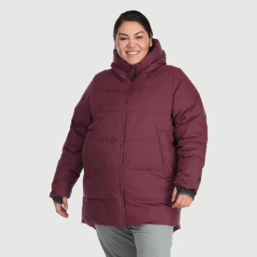 Outdoor Research Coze Donsjas Plus Kalamata Voor Dames
