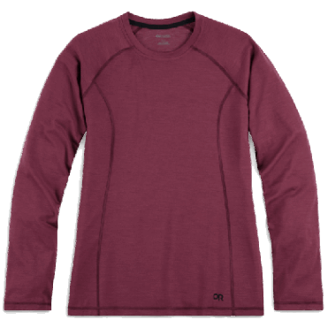 Outdoor Research Dames Alpine Onset Merino 150 Crew-plus Kalamata