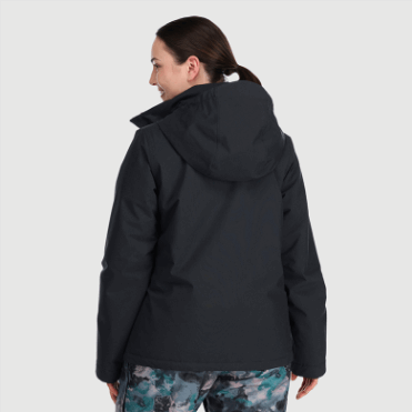 Outdoor Research Snowcrew Jack Plus Zwart Voor Dames