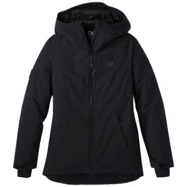 Outdoor Research Snowcrew Jack Plus Zwart Voor Dames