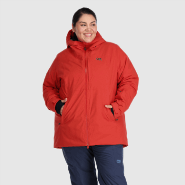 Outdoor Research Snowcrew Jack Plus Cranberry Voor Dames