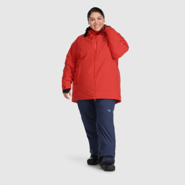 Outdoor Research Snowcrew Jack Plus Cranberry Voor Dames