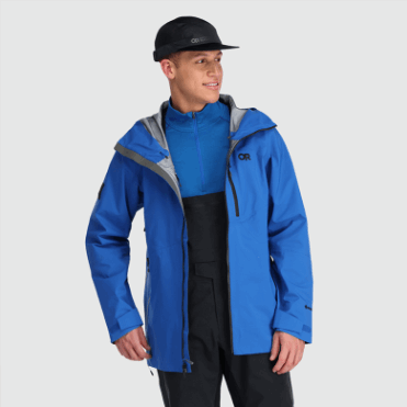 Outdoor Research Hemisferen Ii Gore-tex® Jack Klassiek Blauw Voor Heren