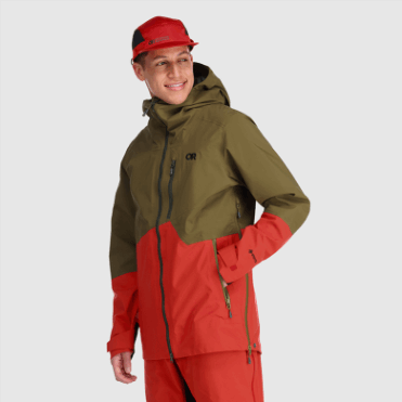 Outdoor Research Hemisferen Heren Ii Gore-tex® Jack Loden/cranberry