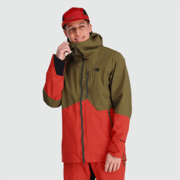 Outdoor Research Hemisferen Heren Ii Gore-tex® Jack Loden/cranberry