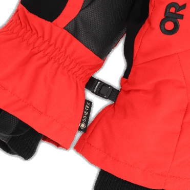 Outdoor Research Heren Revolutie Onder Manchet Gore-tex Handschoenen Zwart