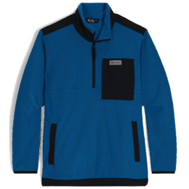 Outdoor Research Trailmix Pullover Met Kwartrits Voor Heren Klassiek Blauw
