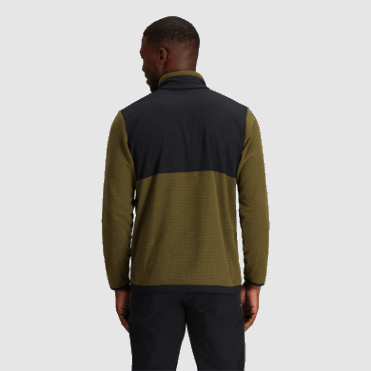 Outdoor Research Heren Trailmix Pullover Met Kwartrits Loden