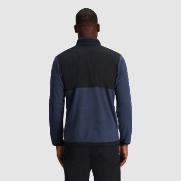Outdoor Research Heren Trailmix Pullover Met Kwartrits Marineblauw