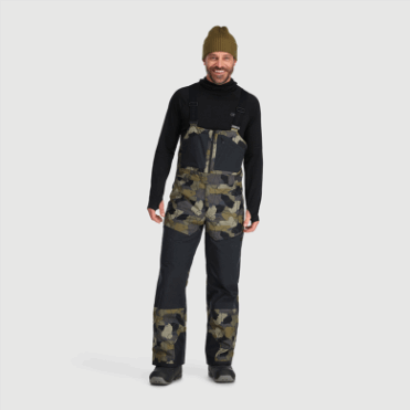 Outdoor Research Herensnowcrew Slabbetjes Loden Camo/zwart