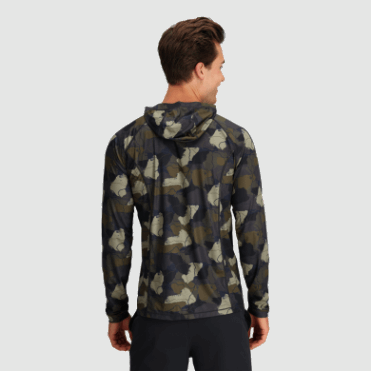 Outdoor Research Herenhoodie Loden Camo Met Echoprint