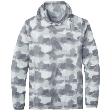 Outdoor Research Hoodie Met Echoprint Voor Heren, Sneeuwcamouflage