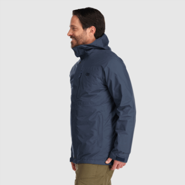 Outdoor Research Heren Foray 3-in-1 Parka Marineblauw