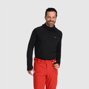 Outdoor Research Alpine Onset Merino 150 Heren Hoodie Zwart