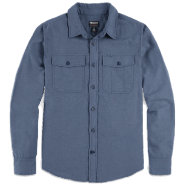 Outdoor Research Heren Feedback Flanellen Overhemd Light Nimbus