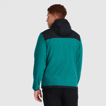 Outdoor Research Heren Trailmix Pullover Met Capuchon Deep Lake/zwart