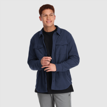 Outdoor Research Heren Trailmix Overhemdjack Marineblauw