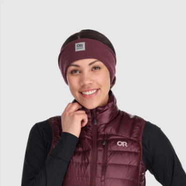 Outdoor Research Trail Mix Oorband Zwart